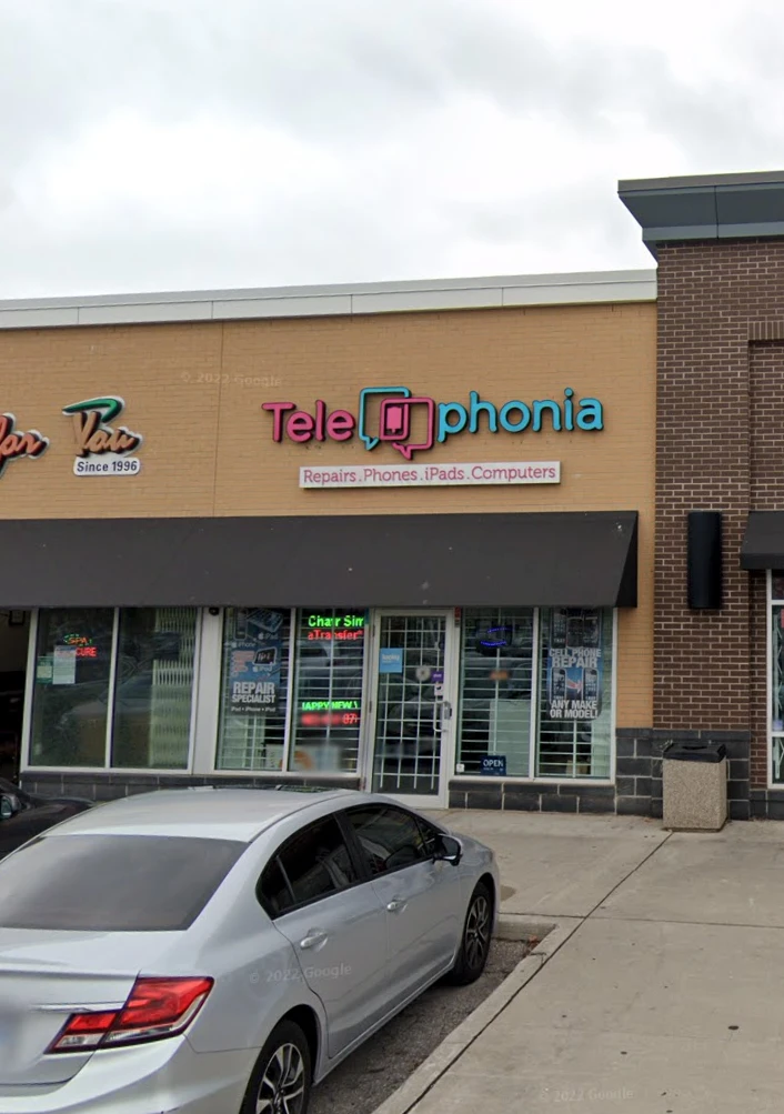 Telephonia (Brampton) storefront on Chinguacousy Road